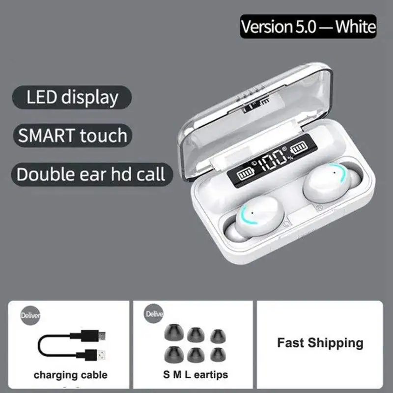 Tws Wireless Earbuds With Noise Cancelling For Gaming And Music_voghion.com