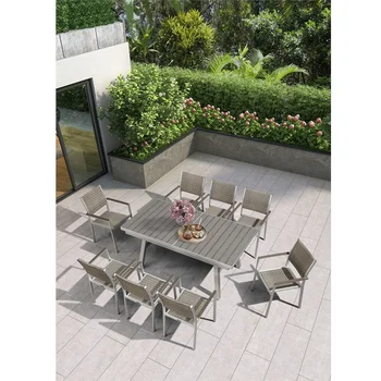 Modern High-Quality Outdoor Furniture Balcony Courtyard Classic Table Chair Set Outdoor Garden Furniture Sets