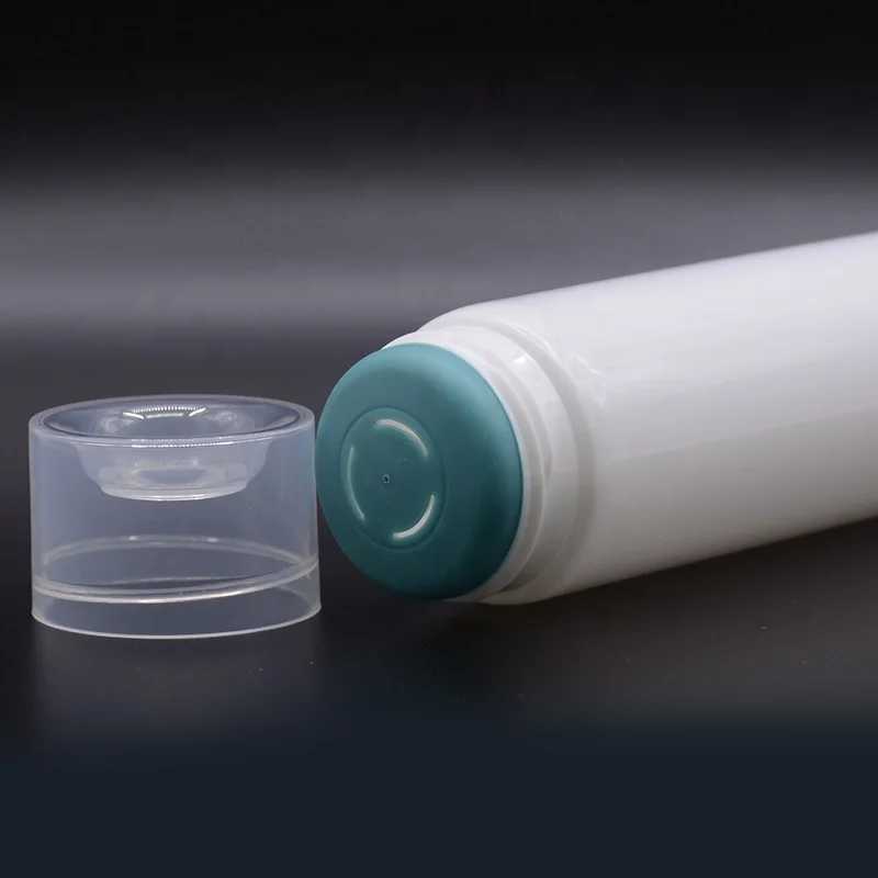 OEM eco-friendly 75ml-150ml diameter 40mm domed head empty cosmetics plastic tube with applicator