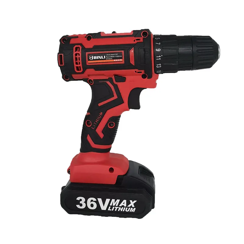 High Quality Heavy Duty Powered Speed Lithium Electric Impact Cordless Drill