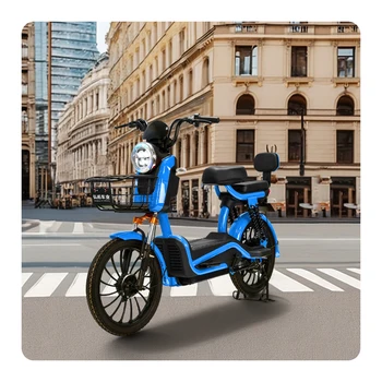 Green Initiative 48V Mini Electric Bicycle Electronic Zero Noise Pollution Motorcycle Factory Cheap Ev Scooter Bicicleta