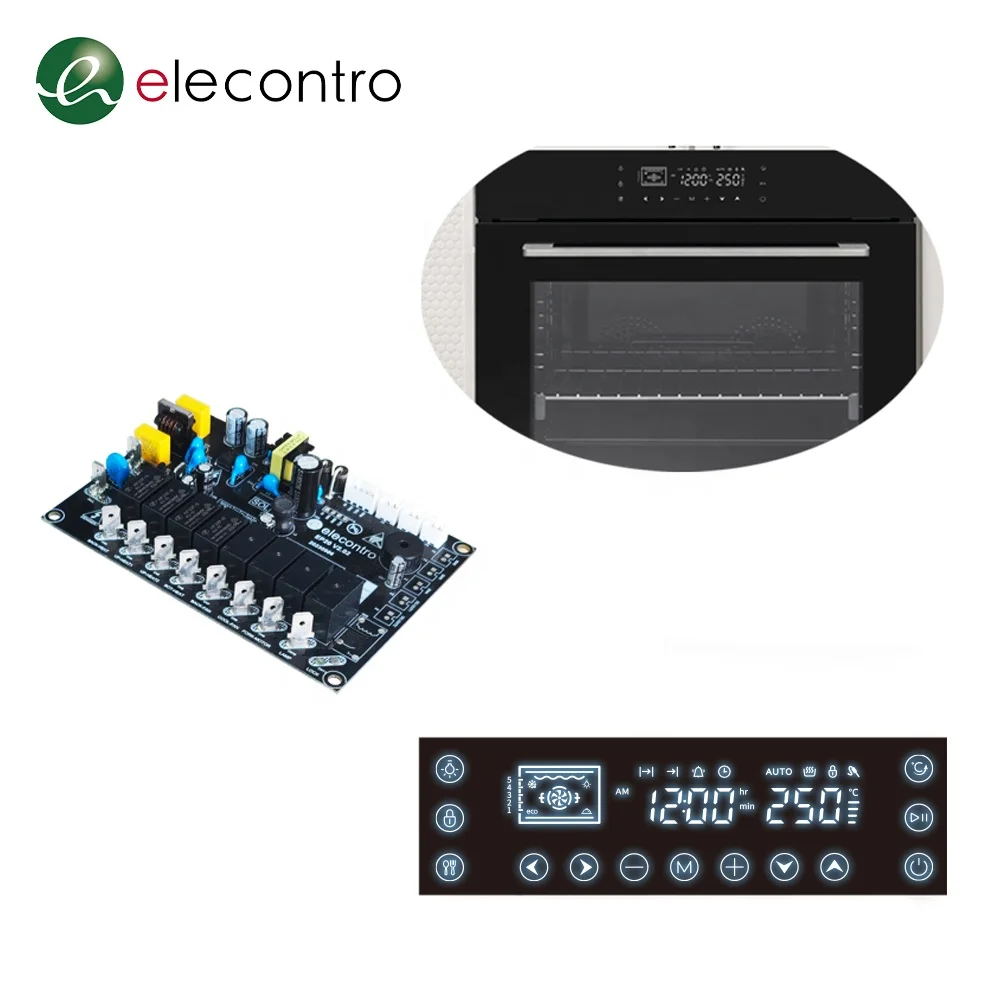 Oven Control Panel - LCD Display Touching Oven Controller