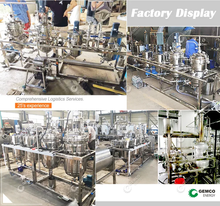 Laboratory Refinary Engineered Laboratory Edible Fish Small Mini Oil Refinery For Refining ...