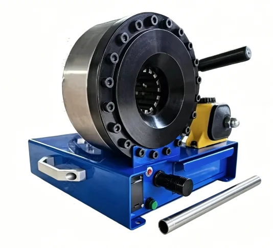 TEBAK Specialized Hydraulic Hose Connector Machine for Auto Repair - Maintenance of High-pressure Pipe Clamping Machine