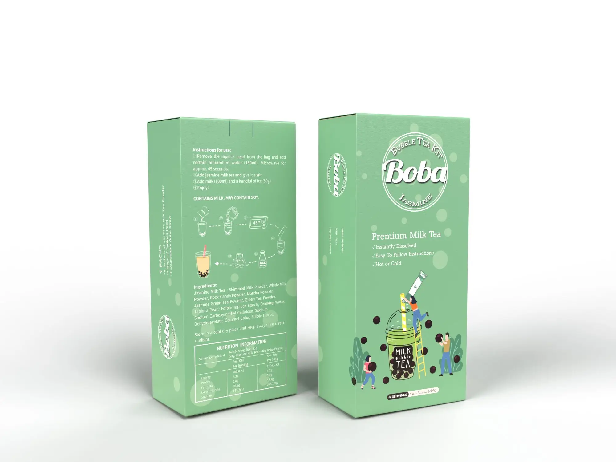 Bubble Tea Matcha Green Tea Bubble Tea With Boba Buy Bubble Tea