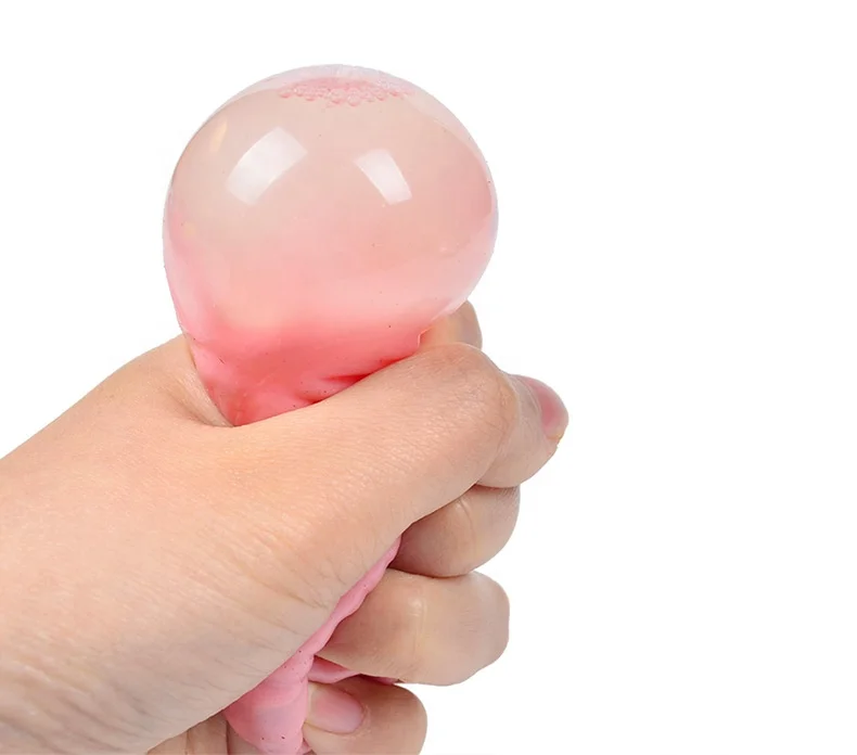 High Quality Soft TPR Brain Fidget Ball Anti-Stress Organ Shape Squeeze Toy for Age Range 5-7 Years