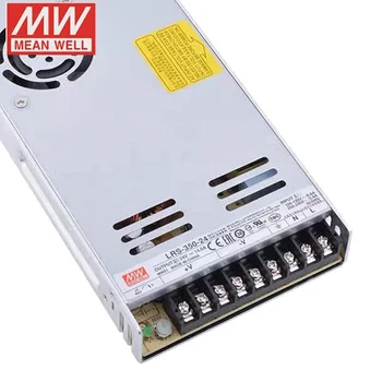 Mean Well LRS-350-24 24V 14.6A 350W AC DC LED Switching Power Supply Enclosure Electrical Automation 220V Input 50Hz Output