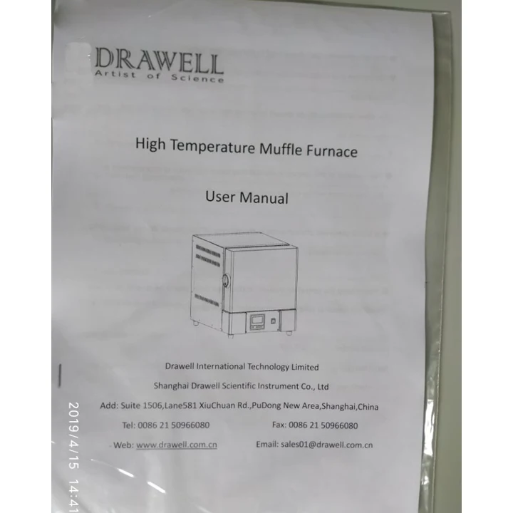 Muffle Furnace 2 Layer Laboratory Heat Treating Equipment 1200c 1700c 1400c 1600c Electric Mini Vertical Muffle Furnaces