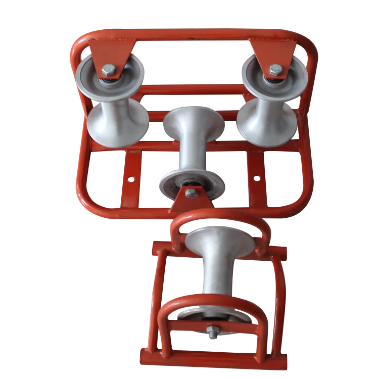 STRAIGHT ROLLER & ANGLE CORNER ROLLER CABLE PULLING ROLLER