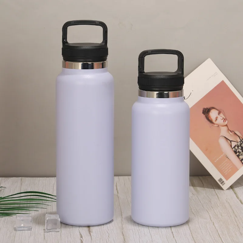 Eco-friendly Custom Logo 32oz 40oz Double Wall Vacuum Flask Bottle ...