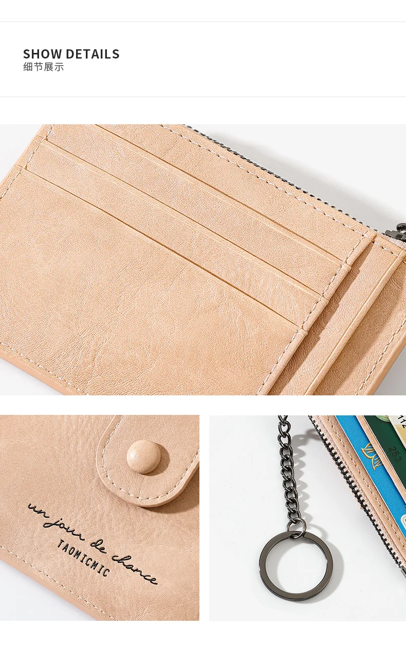 TAOMICMIC лидер продаж новый женский кошелек с монетами из мультфильма простой ПУ многофункциональный мини-брелок на молнии сумка для карт девочек