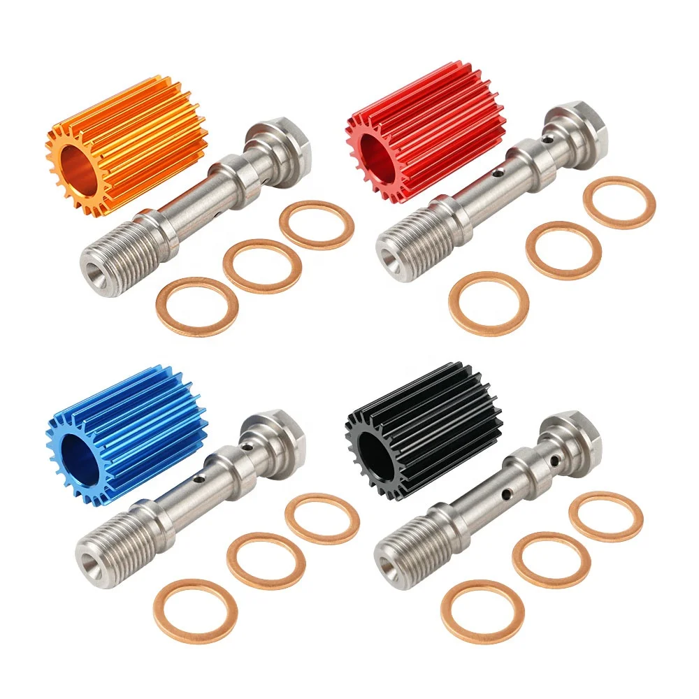 NICECNC Kit Abbassamento Anteriore E Posteriore Per KTM E Husqvarna 2024-2025, Riduzione 20 Mm, In Alluminio 7075 E Acciaio Inox 304, Argento