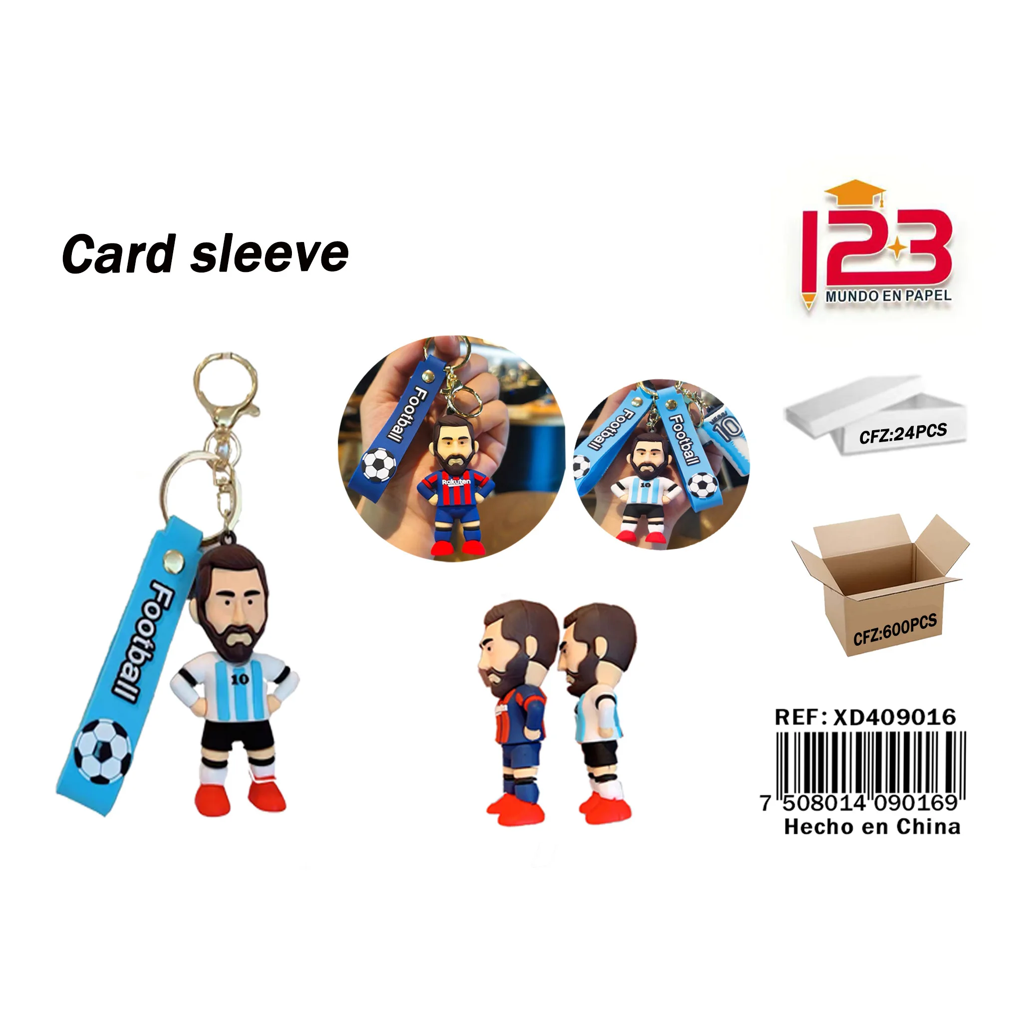 DIY Paintable Keychain Toy Set with Colors and Brush Creative Handcraft ...