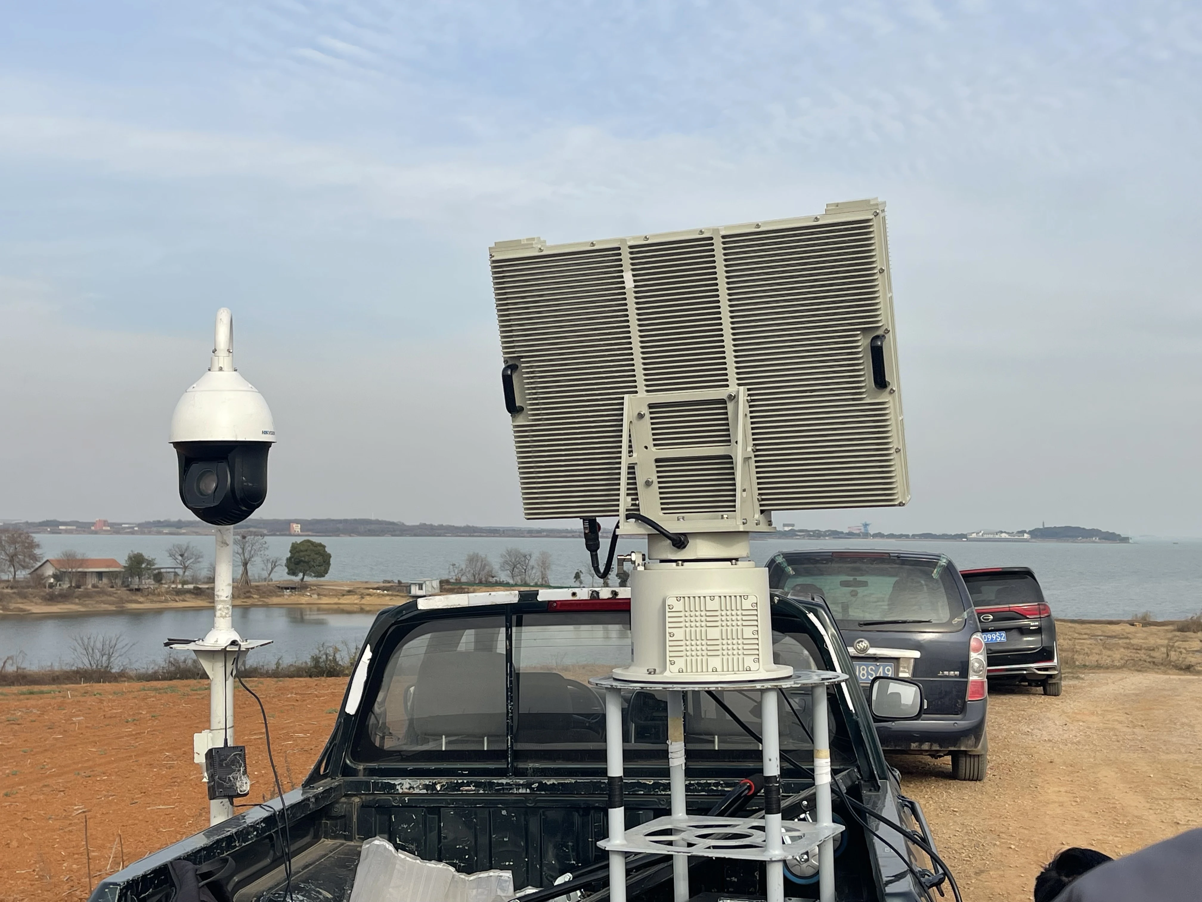 Long Range 10KM Detection X Band Radar Digital Low-Altitude Security System for Drone Protection