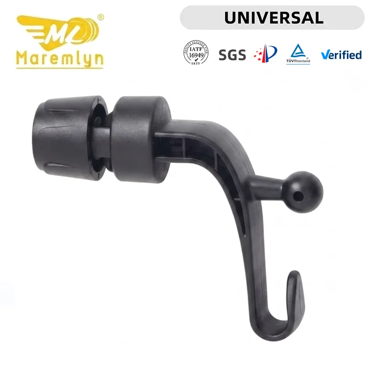 Maremlyn Universal ABS Rear Headrest Hook Bracket Multi-functional Storage Hanging Hook Auto Accessories para sa Lahat ng Sasakyan