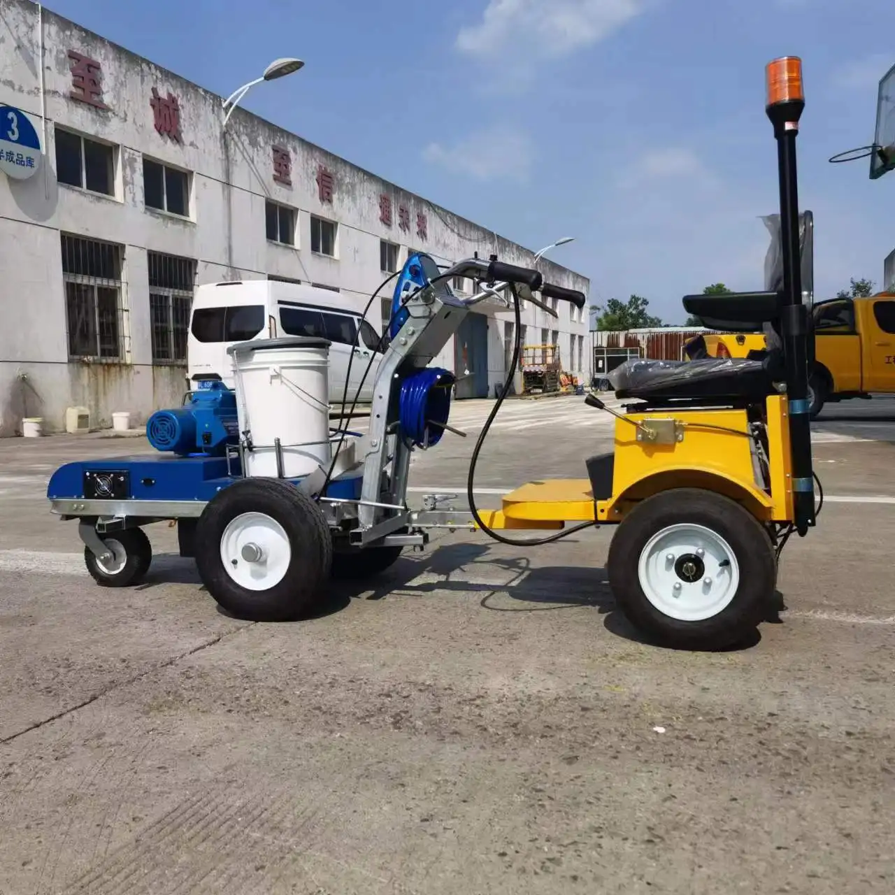 New Arrival Easy To Carry Electrical Parking Lines Marking Painting