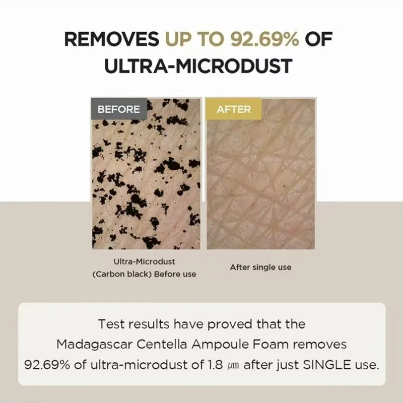 Madagascar 125ml Cosmetics Facial Skin Care Cleansing Foam Gel Form Pore Cleaner and Face Cleaner Removes Makeup Wholesale
