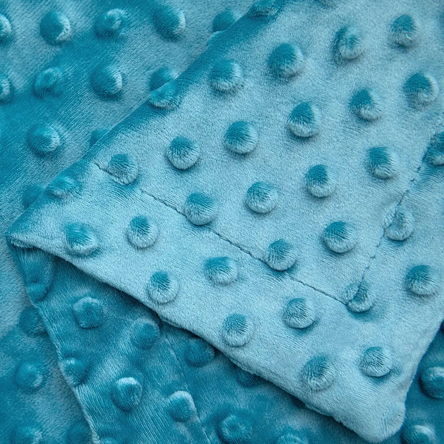 Factory ChinaDouble Dots Blankets Wrap Baby Soft Warm Flannel Blanket for Boys and Girls