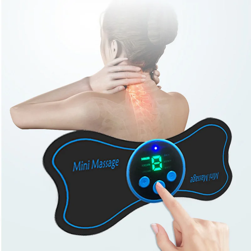 EMS Pulse Neck Massager Sticker Tens Cervical Patch Muscle Stimulator  Device Machine - China EMS Pulse Neck Massager, Neck Muscle Stimulator