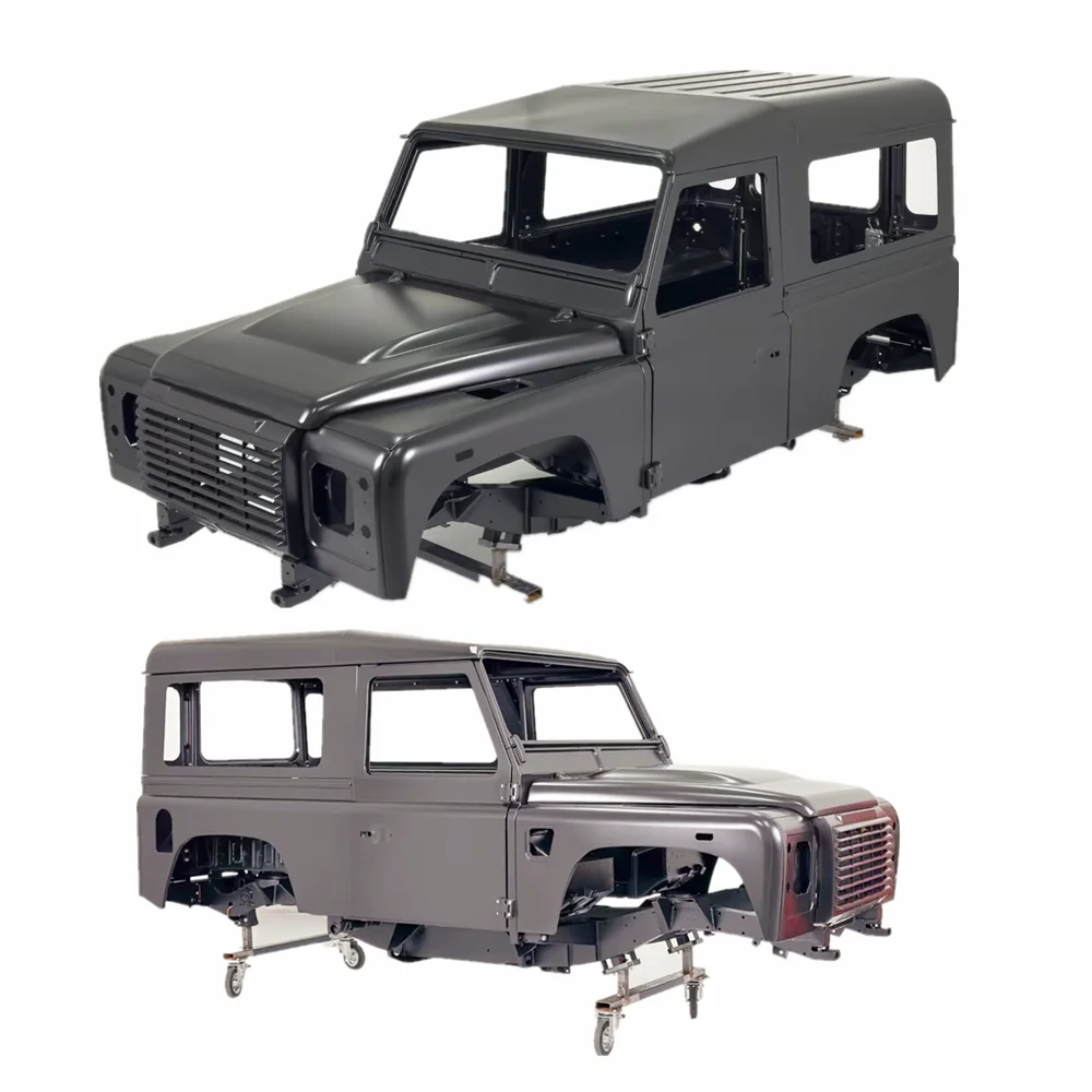 Aluminium Painted Car Body For Land Rover Defender 90 TD4 Puma Car Body Shell Cab Cabin Car Body