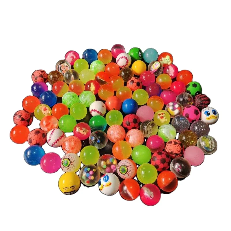 27 mm Mixing Bouncing Ball Made by Rubber High Bounce Supper Jumping  Ball for Kids Toys