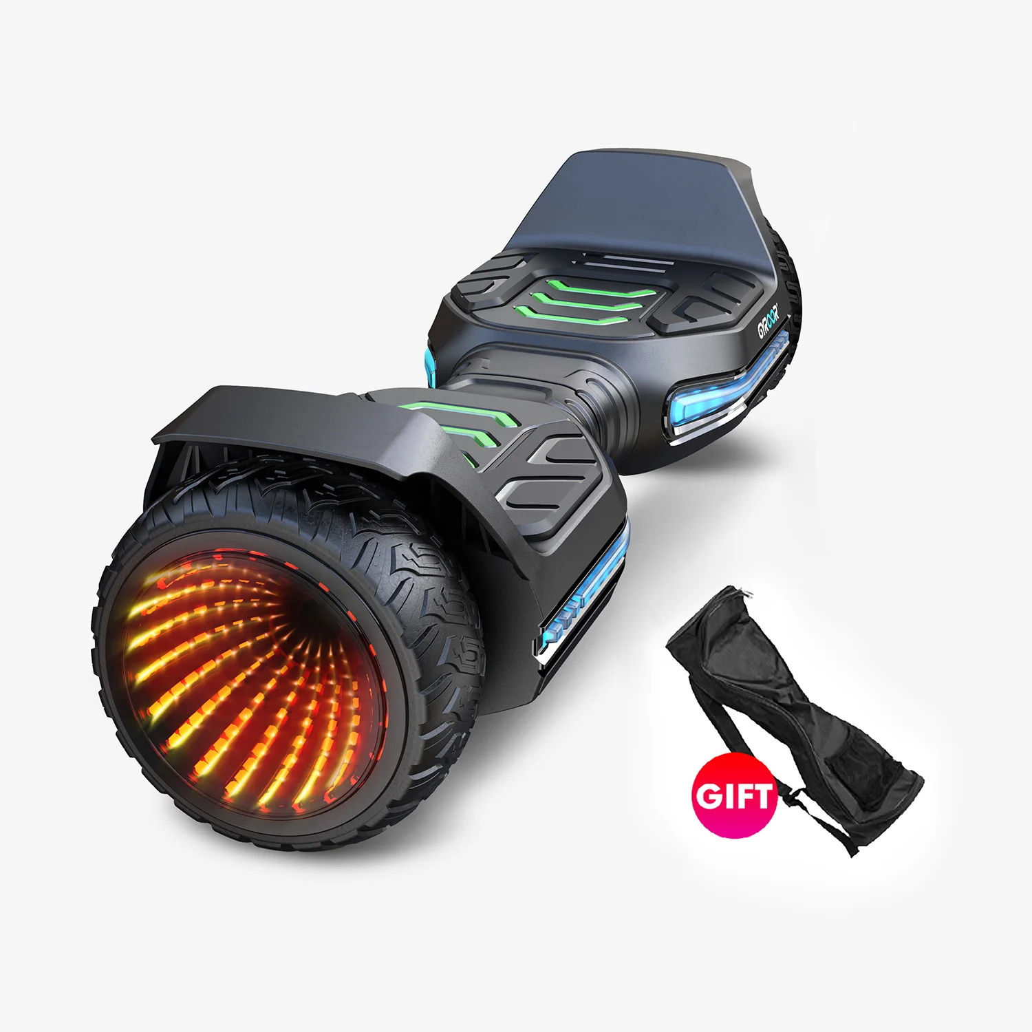 Gyroor Durable Smart Two Wheel Hover Board Balance Hoverboard with Dual System
