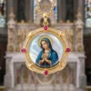 Ciondolo Madre Vergine Maria - Conchiglia
