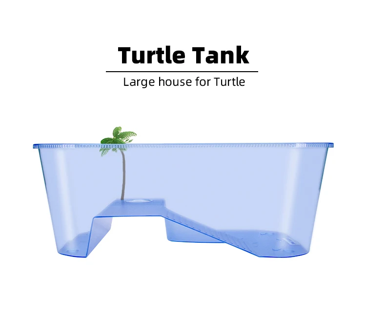 New Design Smart Submersible Turtle Aquarium Turtle Cage Plastic Turtle
