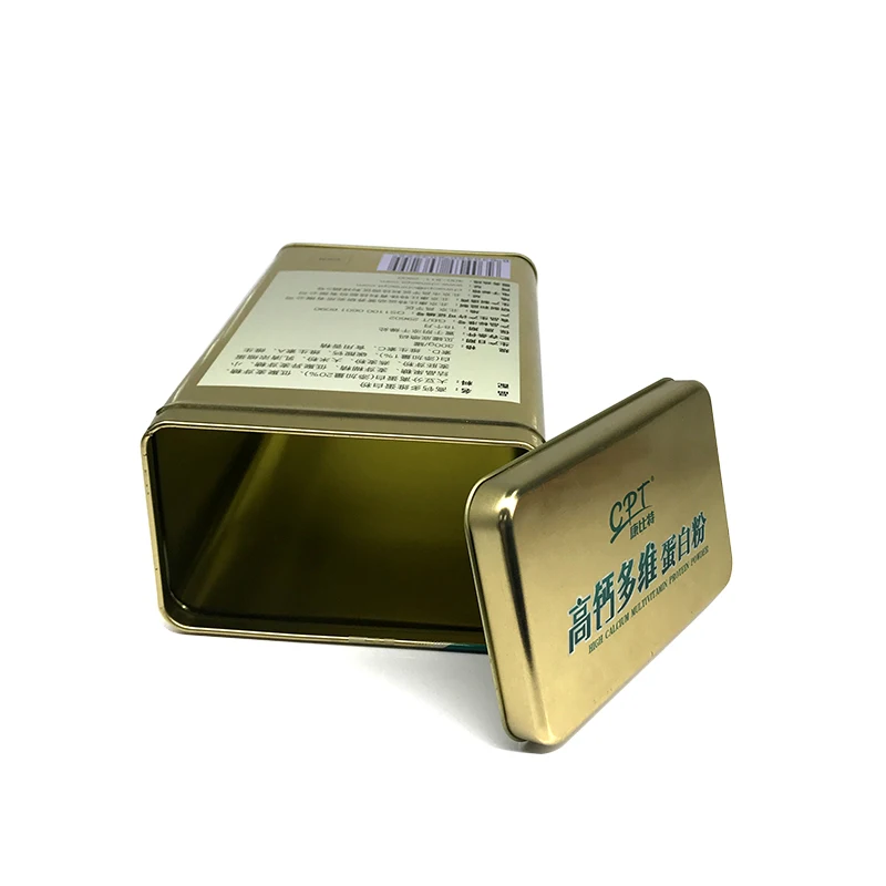 A Good Metal Storage Case for Packing Tea Coffee or Some Other Powder