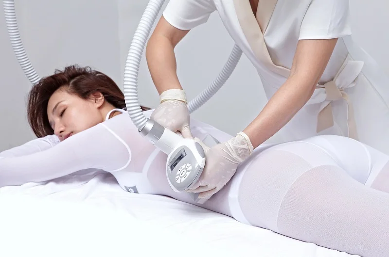 Body massage 2 handles lipo sculpture vacuum M6 cellulite roller body slimming machine