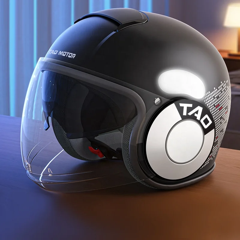 Tao Motor 2024 New Dot Approved Motorbike Ls2 Half Face Helmet Motorcycles Helmet Buy