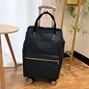 Dark blue universal wheel single trolley bag