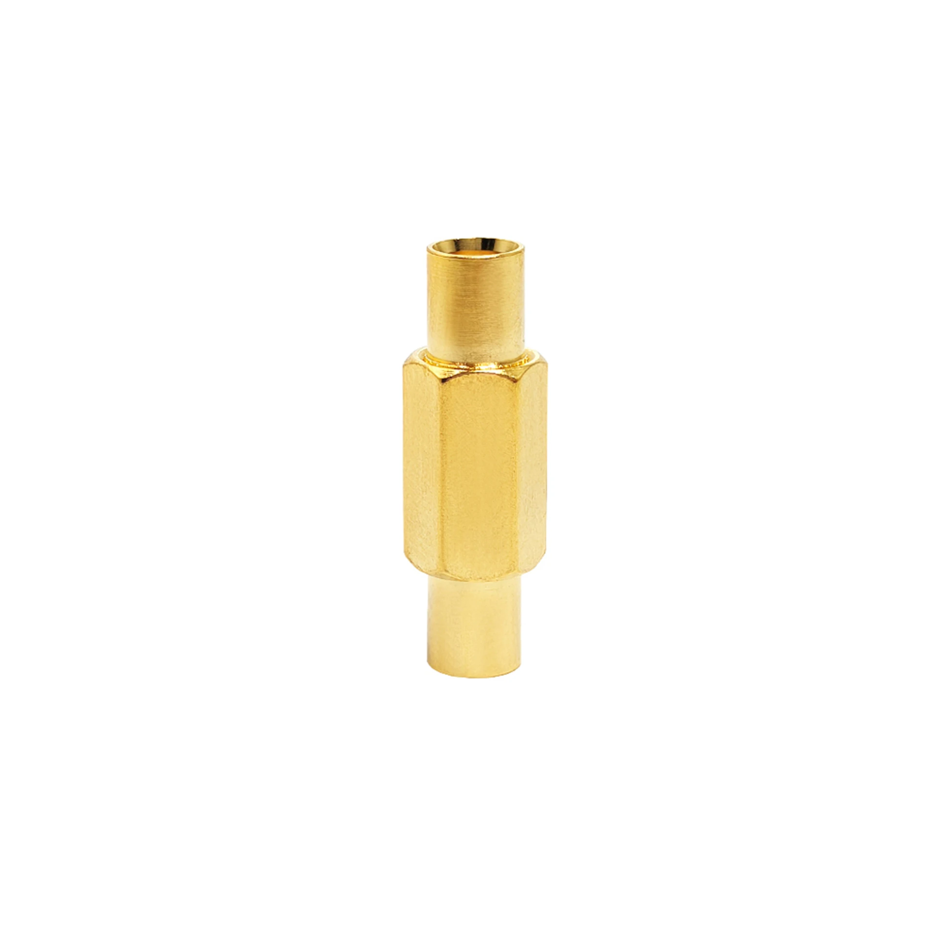 MCX Jack-Jack Straight RF Adapter for Communication Equipment