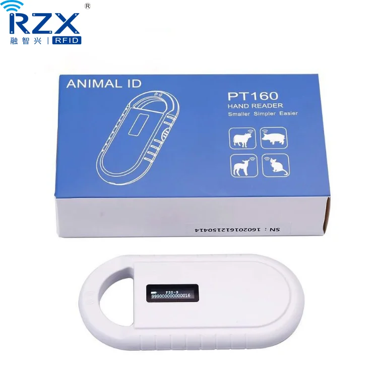 Escáner Microchip Mascotas - Lector FDX-B/EMID Recargable | Pantalla OLED Para Veterinarios