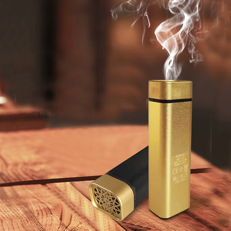 electric tobacco burner Handheld Electric Bukhoor burner Rechargeable Automatic Ignition Ramadan  Portable Aroma Diffuser Incense burner