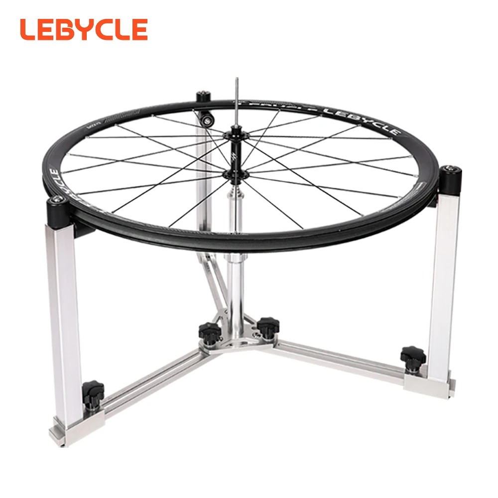LEBYCLE MTBロードバイクホイール編みスタンド 自転車修理ツール