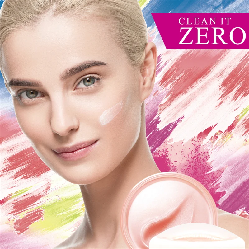 Bálsamo eliminador de maquillaje de marca privada, bálsamo