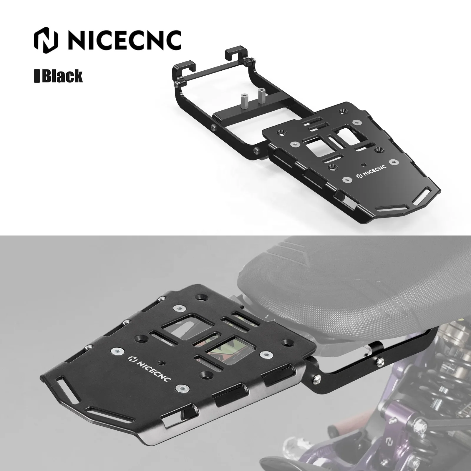 NICECNC PORTE-BAGAGES ARRIÈRE pour Surron Light Bee X S L1E pour Segway NICECNC PORTE-BAGAGES ARRIÈRE pour Surron Light Bee X S L1E pour Segway