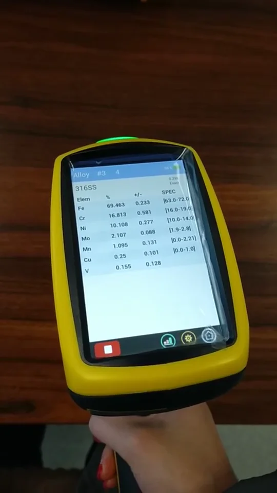 Xray Fluorescence Spectrometer Portable Xrf Analyzer Spectrometer For