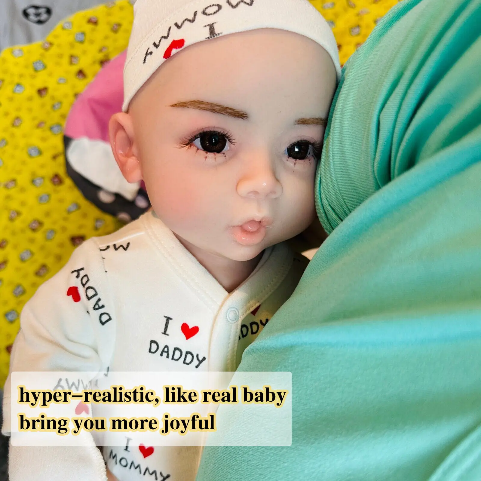 45cm 18inch Soft Silicone Reborn Baby Doll Drink Wet Full Body Silicone ...