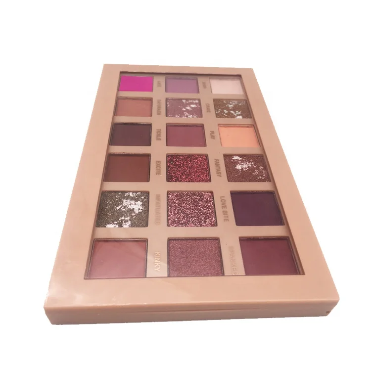 Стойкие блестящие перламутровые мерцающие тени для век 18 цветов Палитра теней