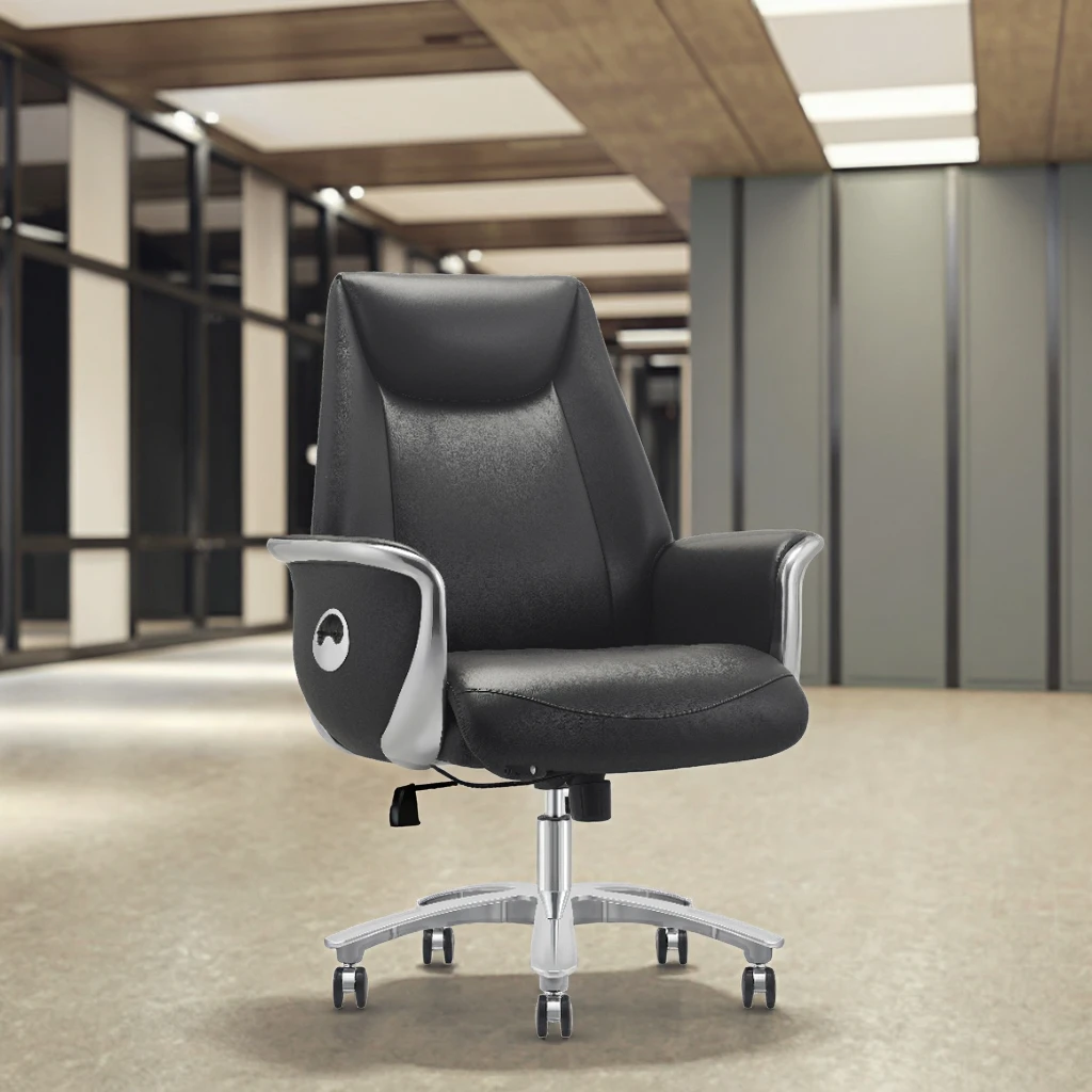 Premium Quality Modern Leather Ergonomic Executive Chair 6