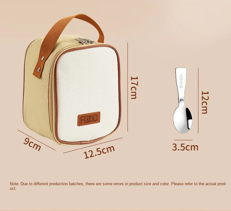 Mini Porridge Stainless Steel Breakfast Cup Insulation Portable Small Insulated Barrel Soup Box Soup Pot Coffee Bento Box