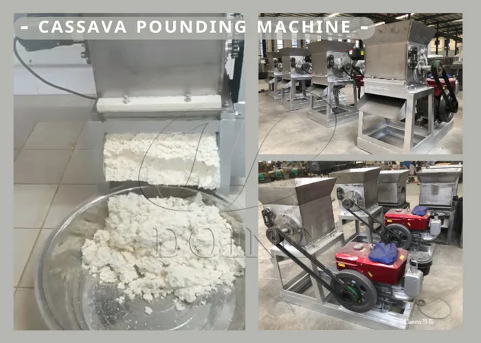 500kg/h-1t/h Cassava Grinding Machine - Garri & Flour Making