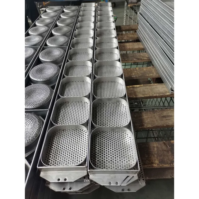 China Direct Sale OEM ODM Stainless Steel High Open Area Boiled Noodle Fryer Cell for Fresh Ramen Manufacture