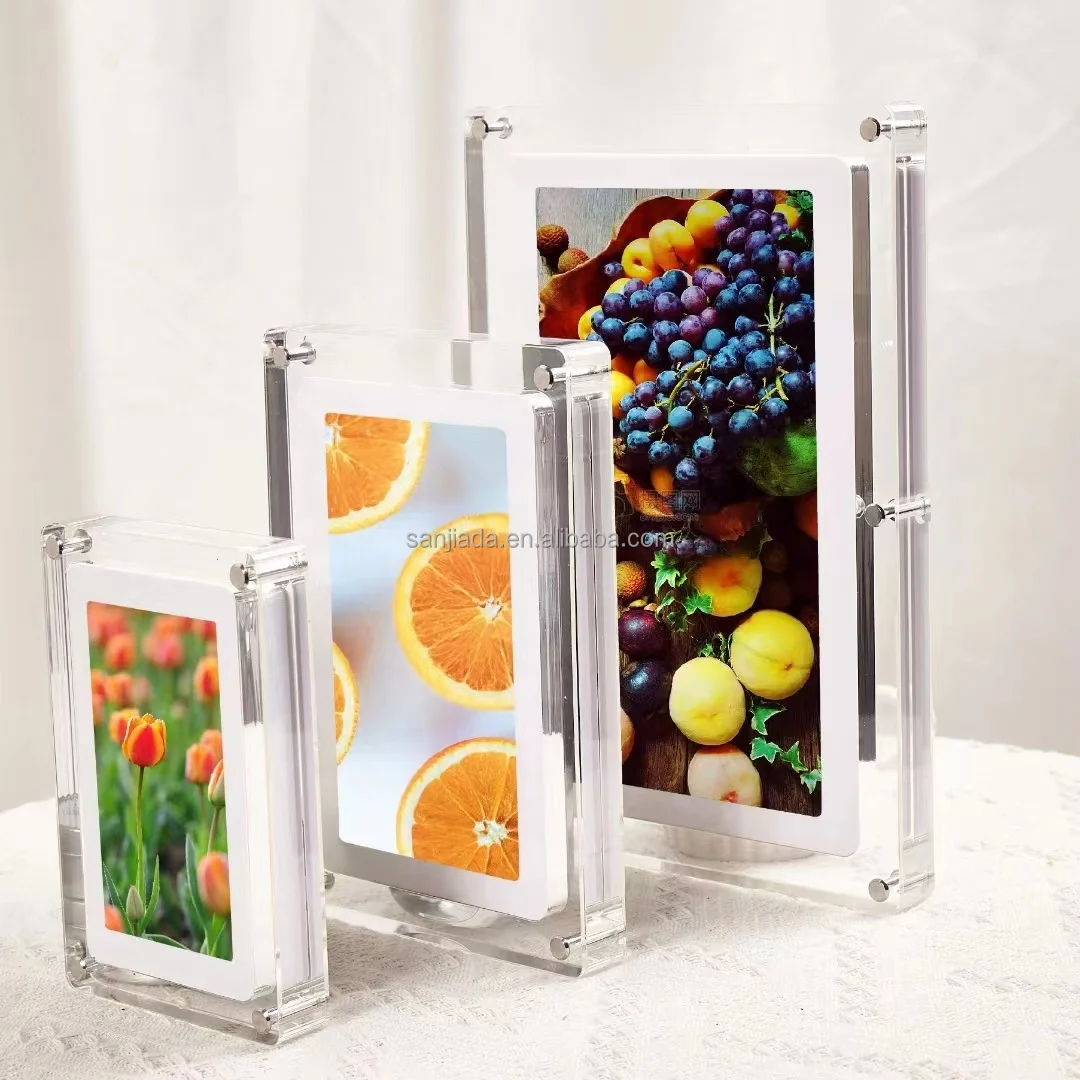 Digital Picture Frame, 5 Inch Acrylic Digital Photo Frame, Built