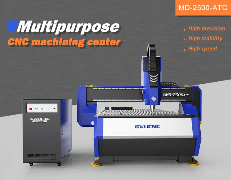 Customized Muti- Function 1325 Atc Cnc Router Engraving Wood Carving Milling Machine For Pvc