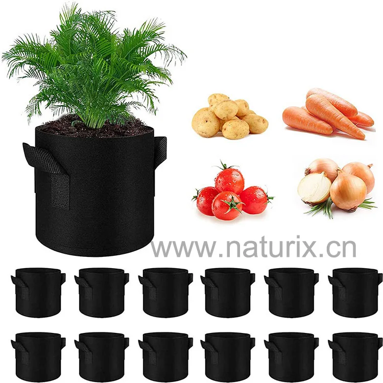 NATURIX NGB10 hot sale 10 Gallon all mode grow bag for planting