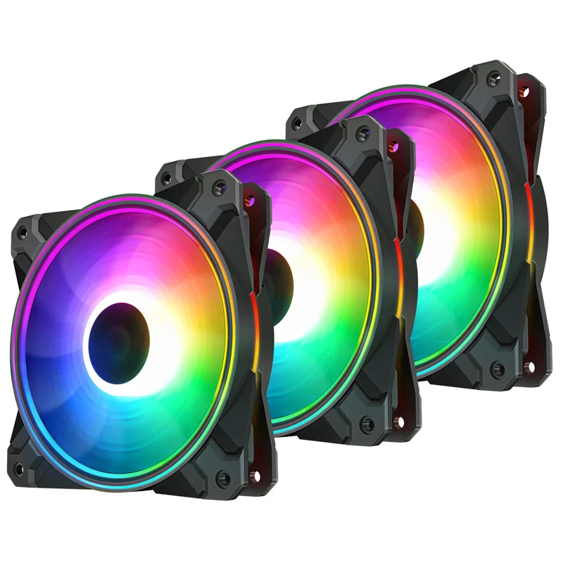 Deepcool CF120 PLUS WH-3 IN 1、コントローラーとハブ付き120mm