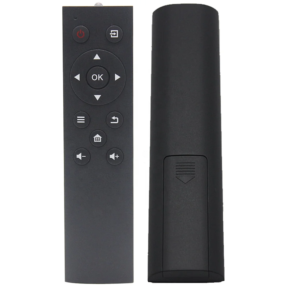 Customized Black IR/RF Remote Control for  DVB-T HD Playback STB Adapter TV Converter A/V Switcher Remote Control
